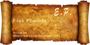 Eipl Placida névjegykártya